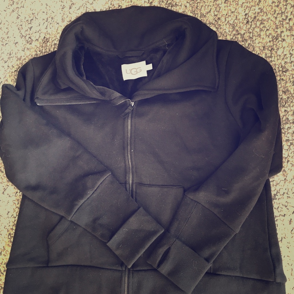 Ugg Paulina asymmetrical zip sweatshirt